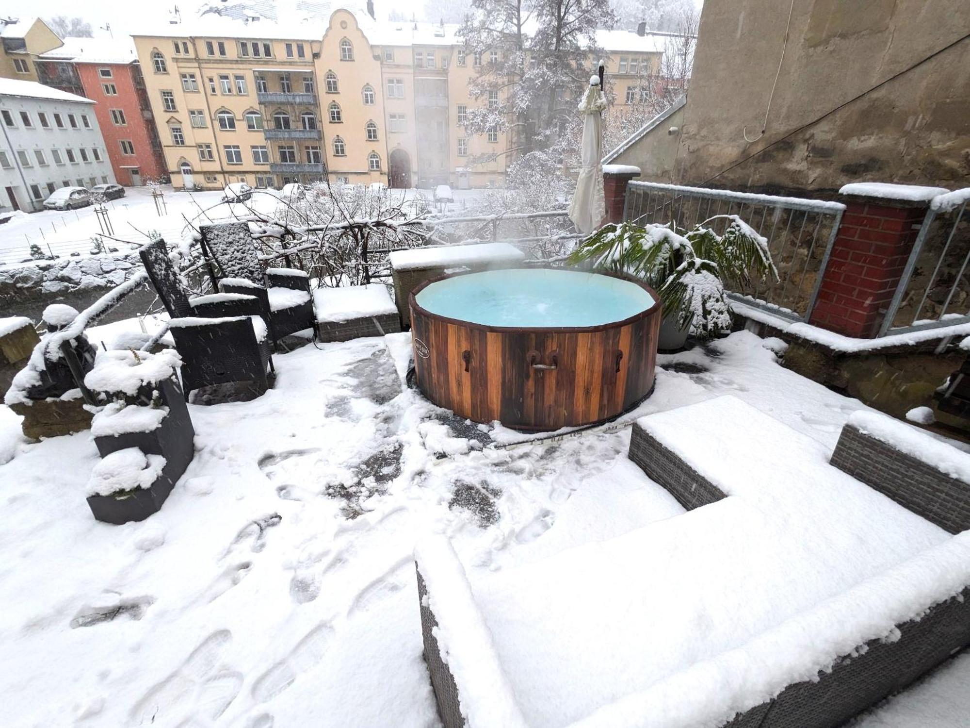 F3 Urlaubsmagie - Pool, Garten & Terrasse - 4P Sebnitz Luaran gambar