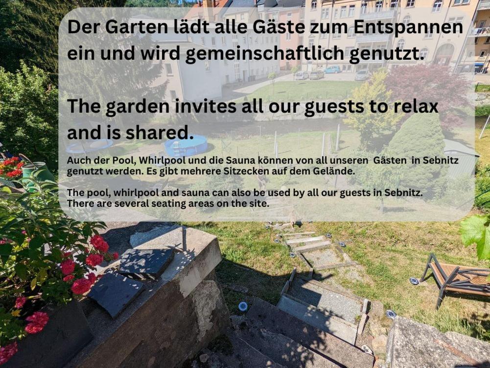 F3 Urlaubsmagie - Pool, Garten & Terrasse - 4P Sebnitz Luaran gambar