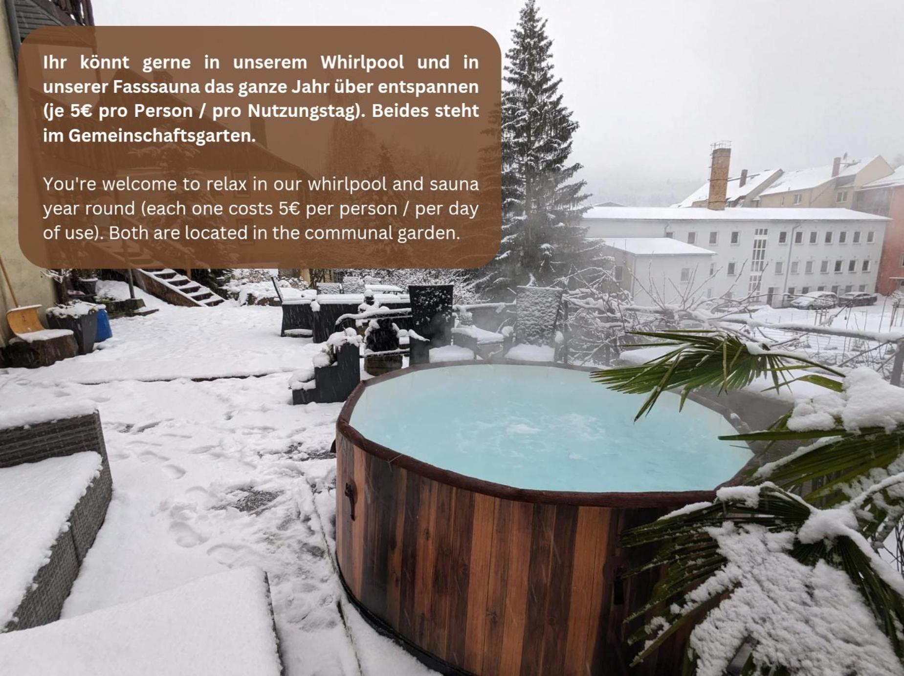F3 Urlaubsmagie - Pool, Garten & Terrasse - 4P Sebnitz Luaran gambar